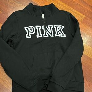 Black PINK quarter zip